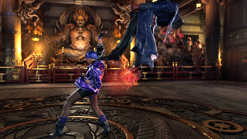 鉄拳8 麗奈 右アッパー 妃蜂