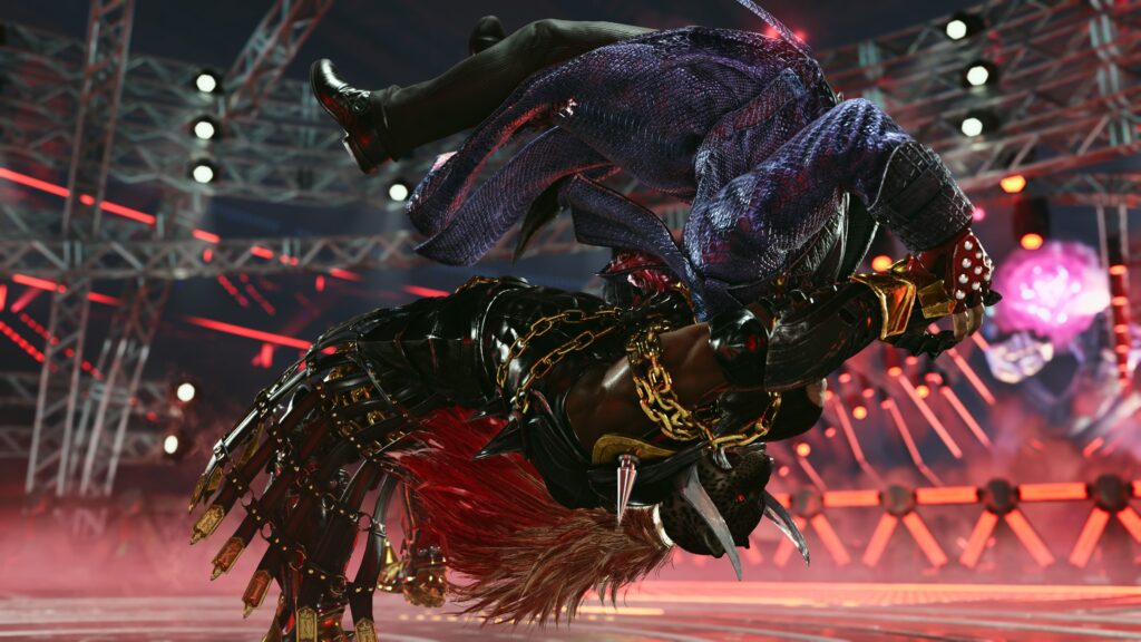 鉄拳8　アーマーキング　アマキン　投げ　投げコンボ