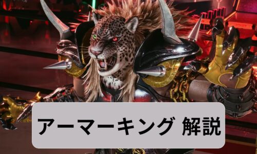 鉄拳8　アーマーキング　アマキン　コンボ　立ち回り